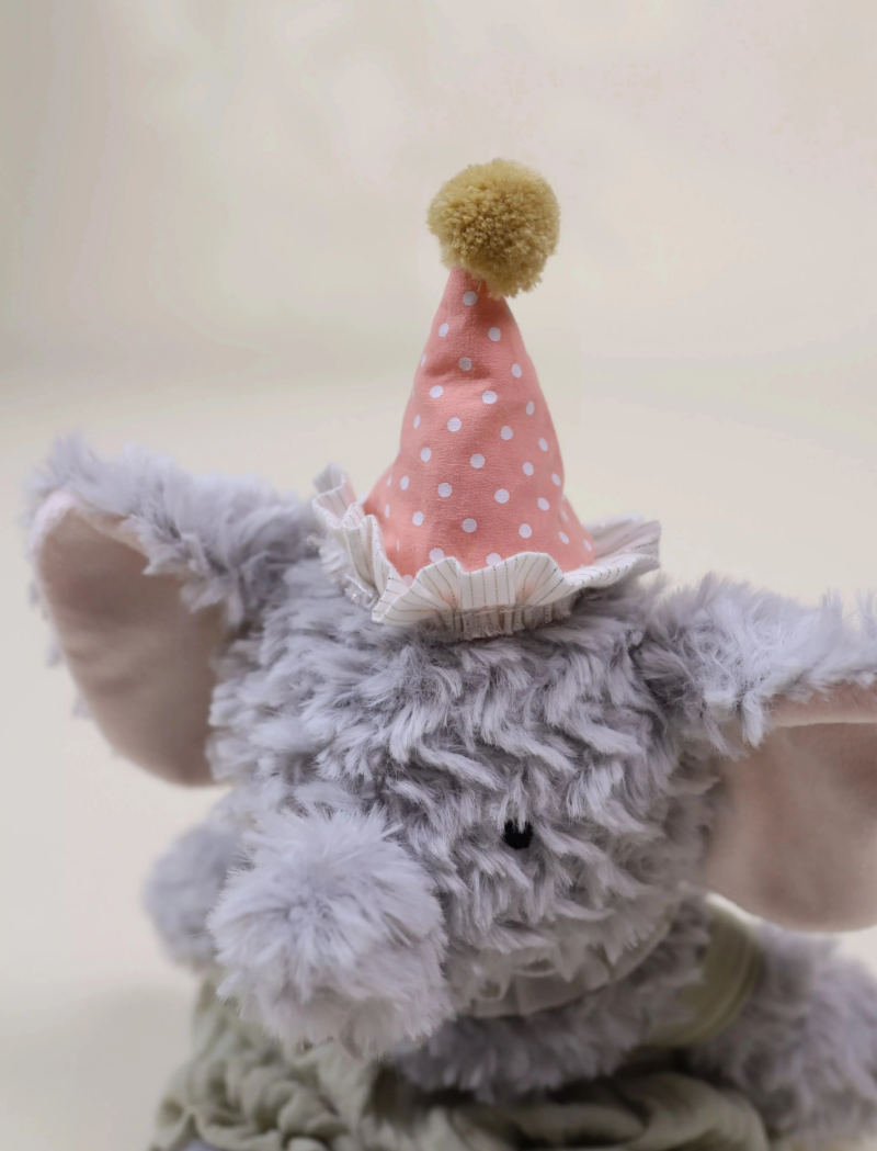 Coco Village Elephant Birthday Plush Toy Toys Coco Village Elephant Birthday Plush Toy Toys