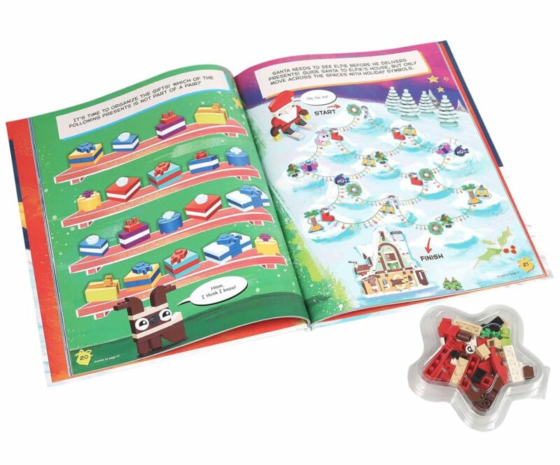 LEGO Books: Build Christmas Fun! from Simon & Schuster