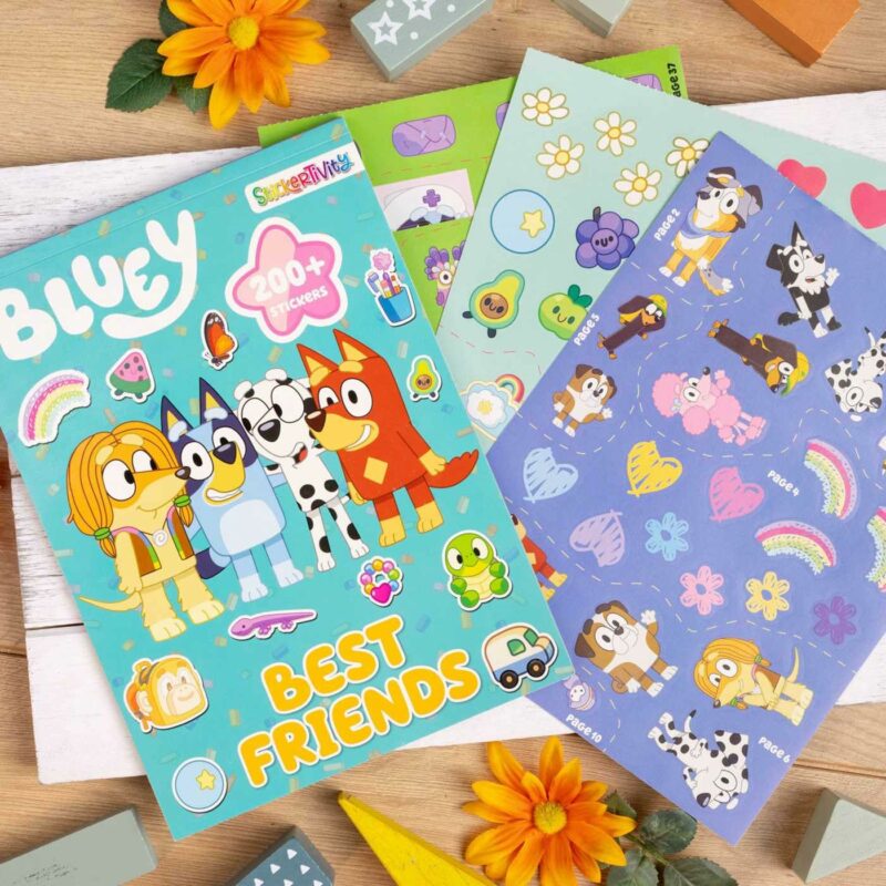 Bluey Stickertivity: Best Friends Activity Book from Simon & Schuster