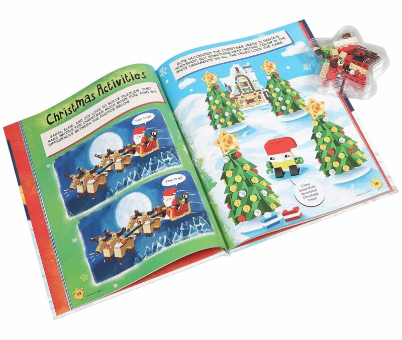 LEGO Books: Build Christmas Fun! made by Simon & Schuster