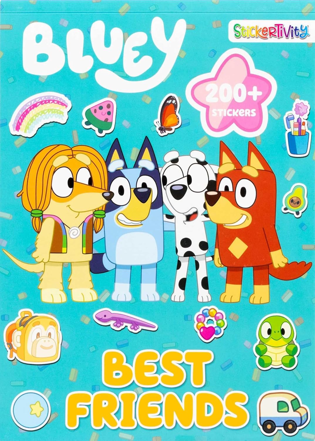 Simon & Schuster Bluey Stickertivity: Best Friends Activity Book