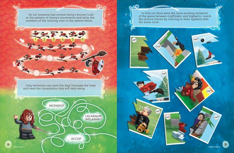 Simon & Schuster LEGO Harry Potter: Let's Play Quidditch! Children's Books