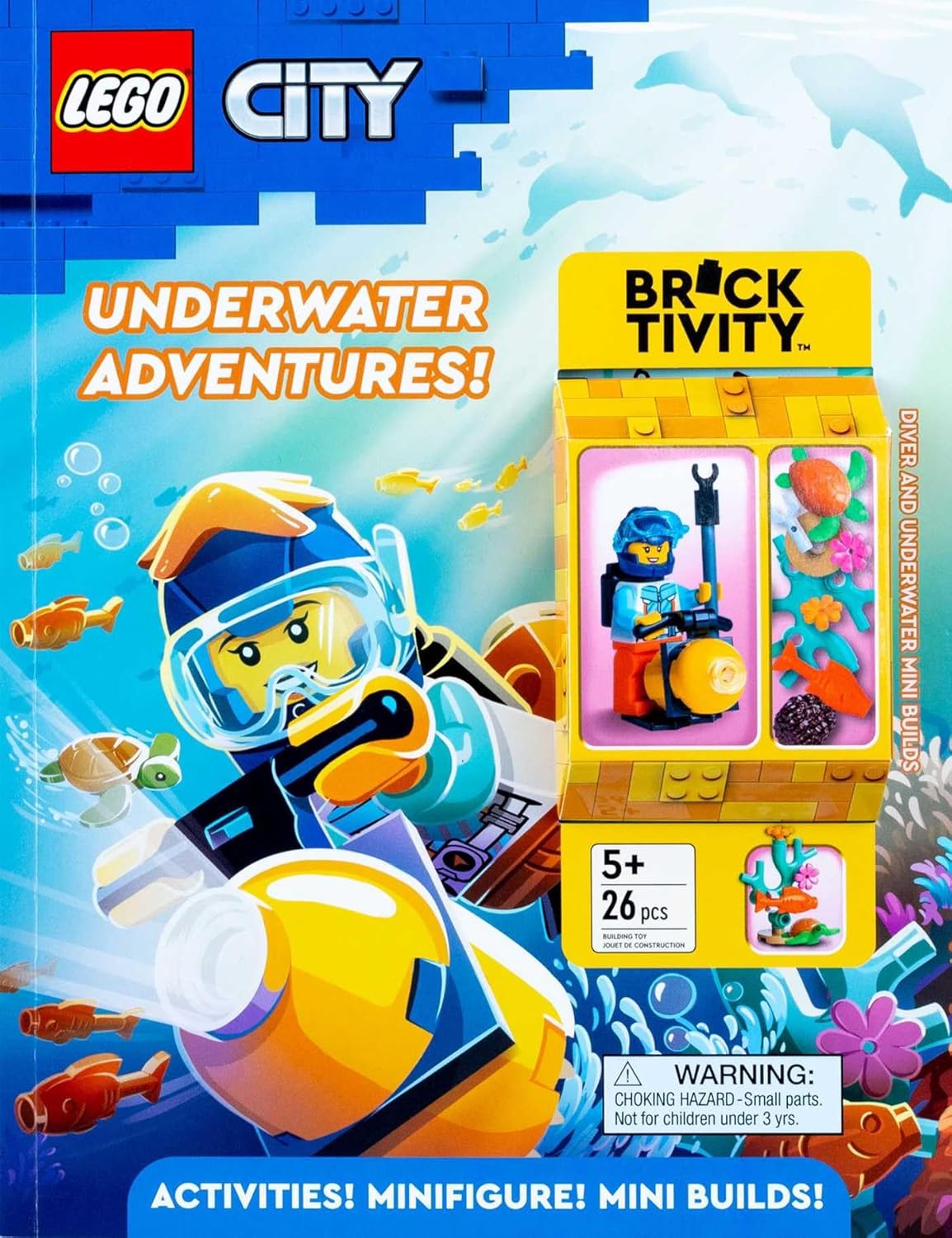 Simon & Schuster LEGO City: Underwater Adventures