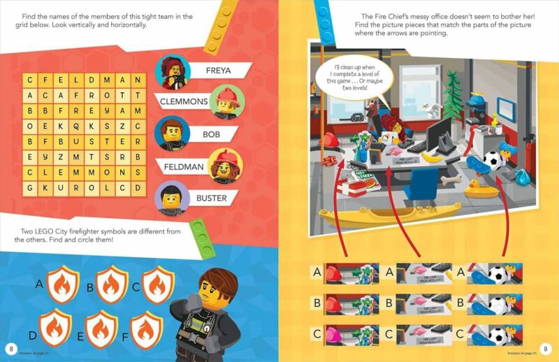 Simon & Schuster LEGO City: Stop the Fire! Children's Books
