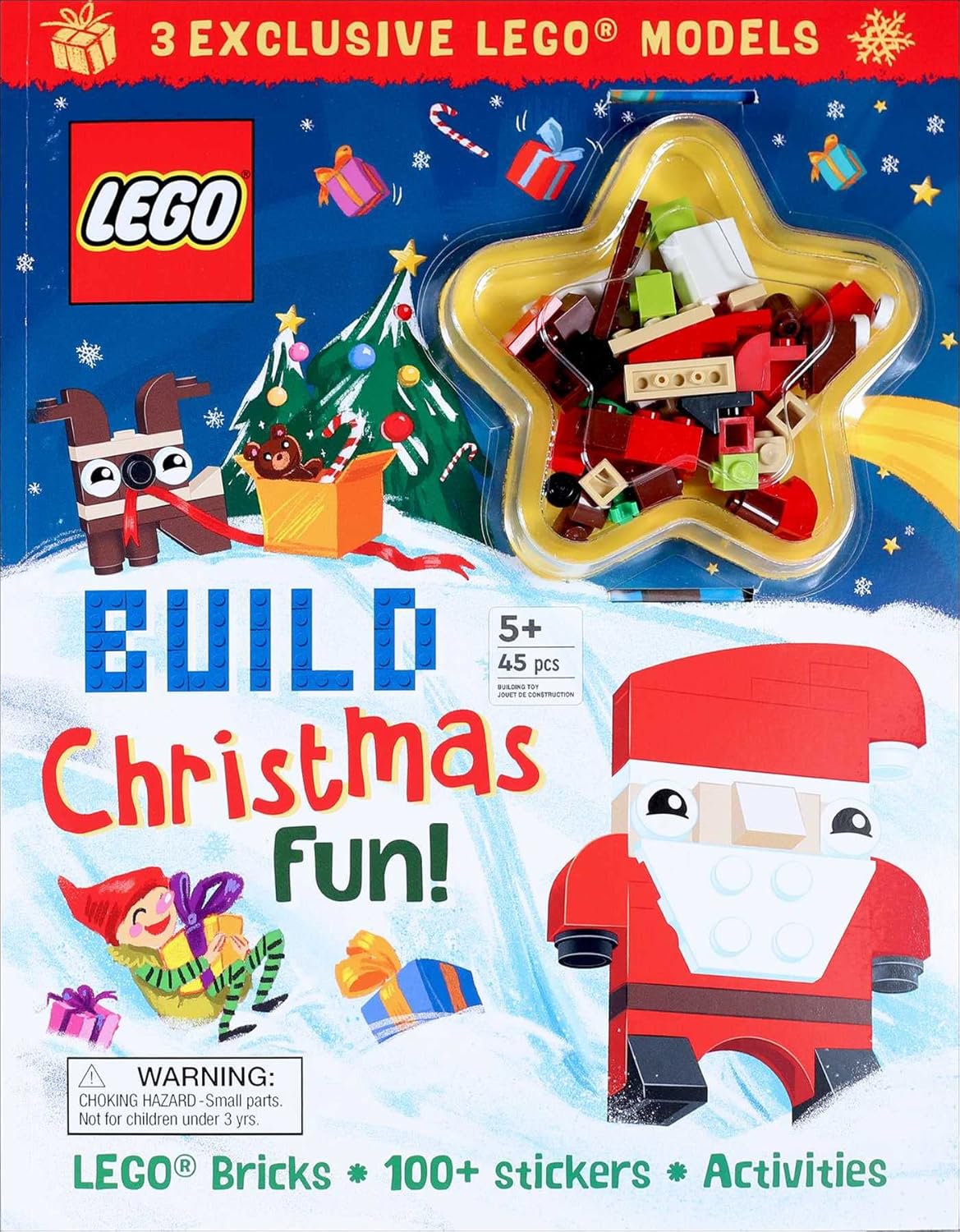 Simon & Schuster LEGO Books: Build Christmas Fun!