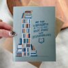 Big Moods More books than responsibilities Bookish Birthday Card