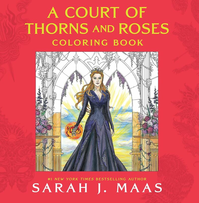 Macmillan Publishers A Court Of Thorns And Roses Coloring Book