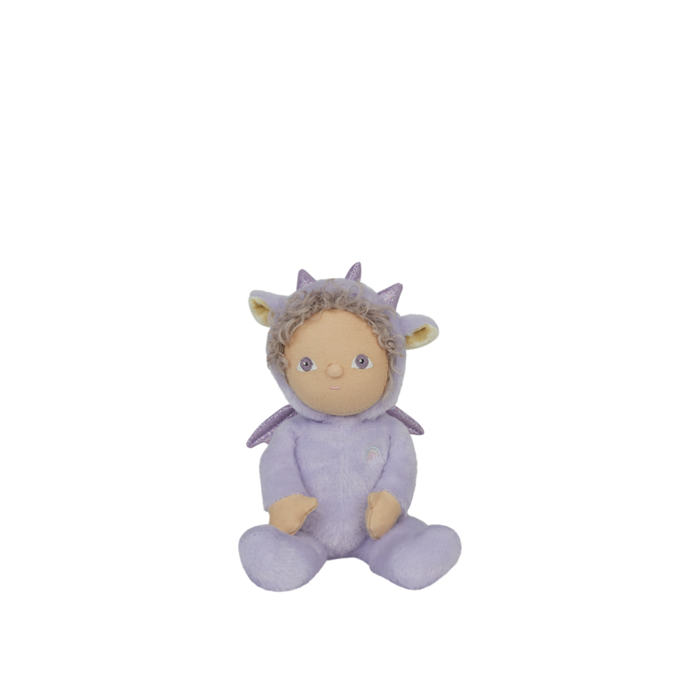 Olli Ella Dinky Dinkum Doll Duffy Dragon In Lavender
