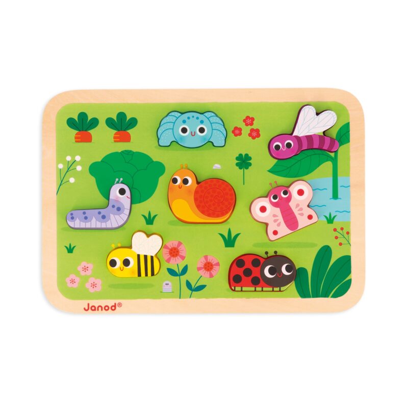 Garden Chunky Puzzle from Janod
