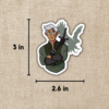 Rowan Whitethorn Sticker Throne of Glass from Kingdom of Threads