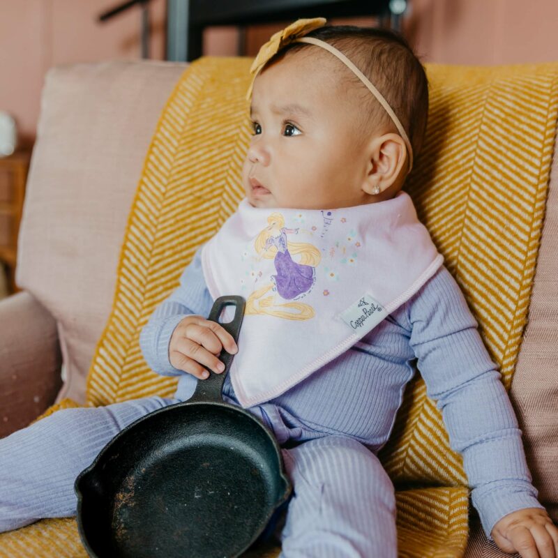 Copper Pearl Disney Princess Bandana Bib Set 6-Pack available at Blossom