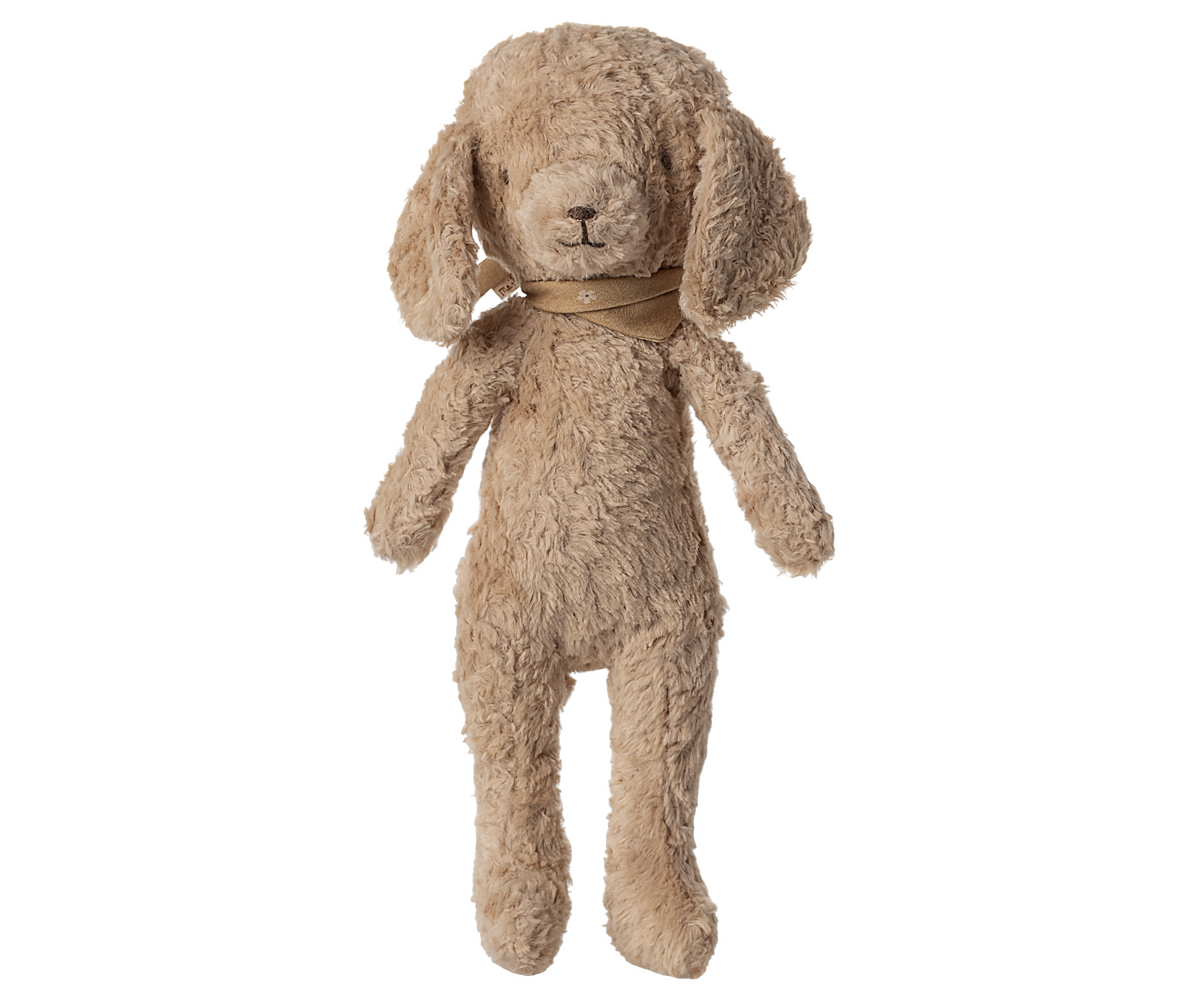 Maileg Poodle Dog Vintage Plush in Dusty Powder
