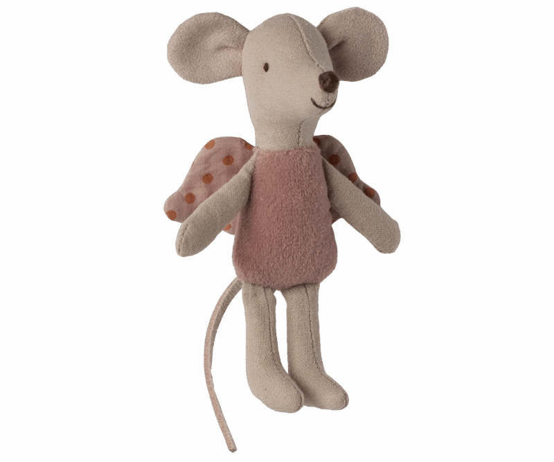 Maileg Fairy Mouse Little in Rose