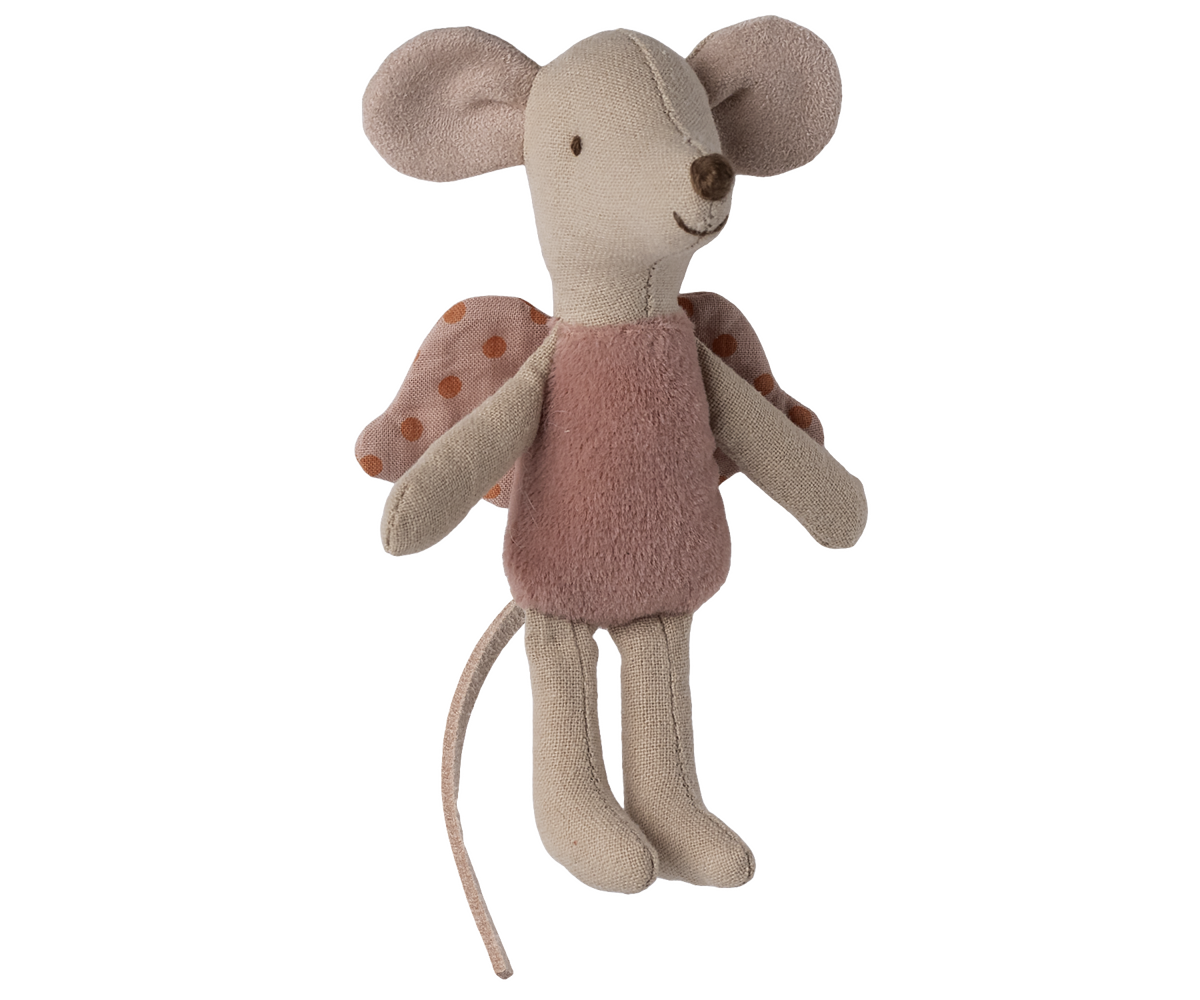 Maileg Fairy Mouse Little in Rose