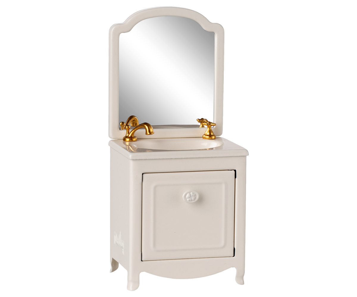 Maileg Sink Dresser for Mouse in Off White