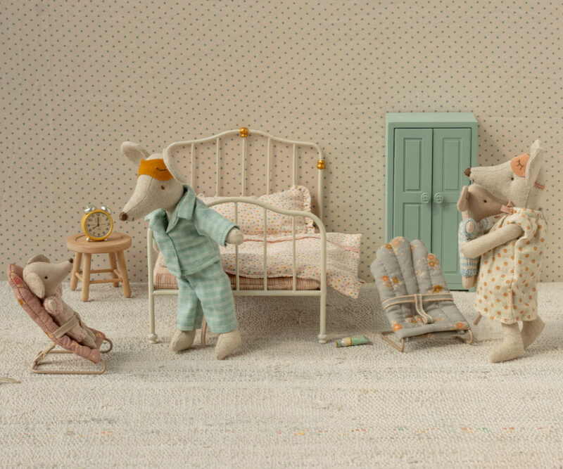 Pajamas in Mint/Sand for Dad Mouse from Maileg