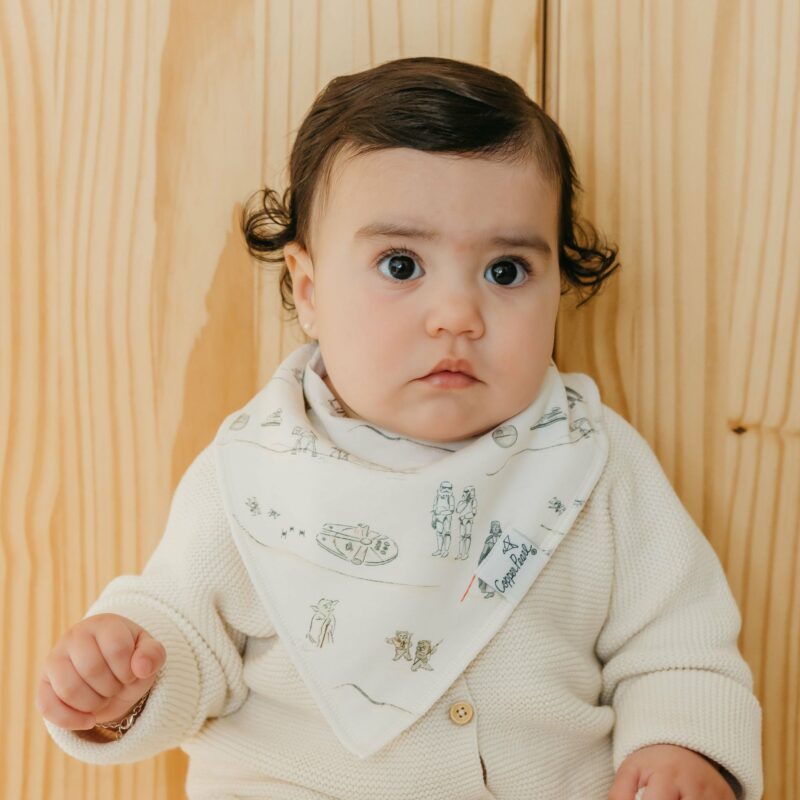 Tatooine Bandana Bib Set 4-Pack from Copper Pearl