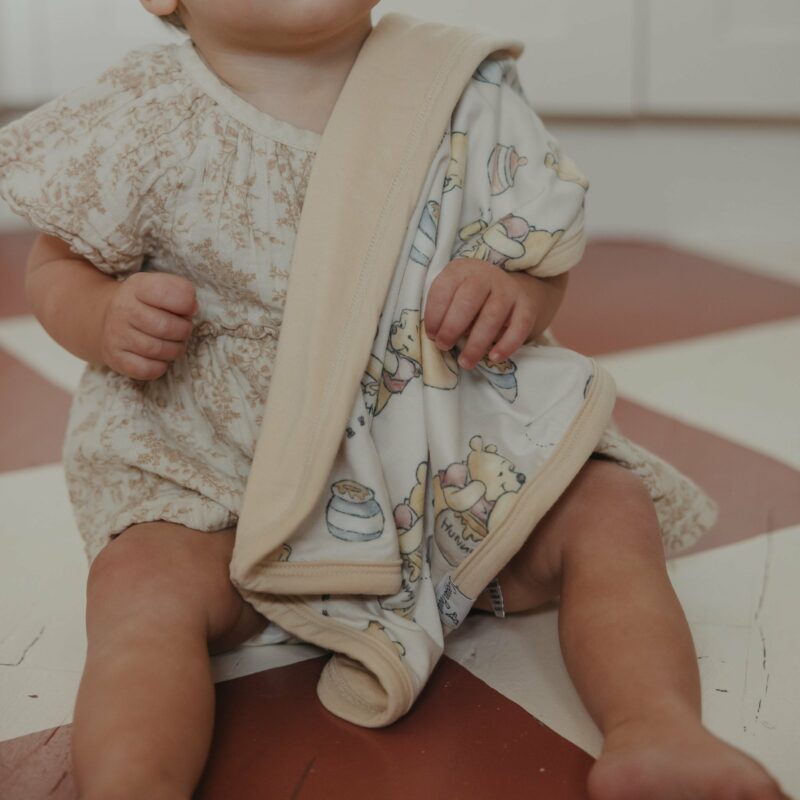 Hunny Security Blanket Set 2-Pack made by Copper Pearl