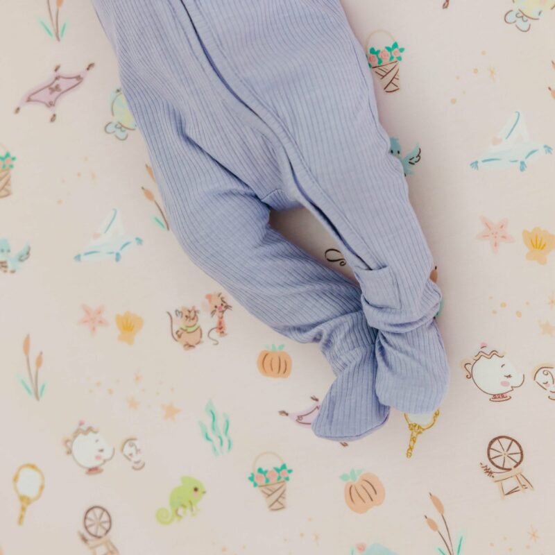 Enchanted Friends Premium Crib Sheet from Copper Pearl