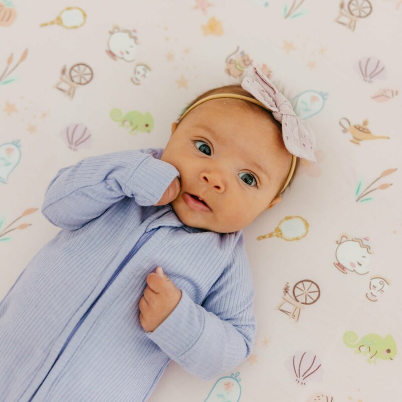 Copper Pearl Enchanted Friends Premium Crib Sheet Bedding