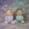 Dinky Dinkum Doll Duffy Dragon In Lavender from Olli Ella
