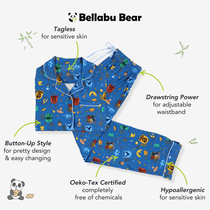 Bellabu Bear House Pride Bamboo Viscose Women's Pajama Set