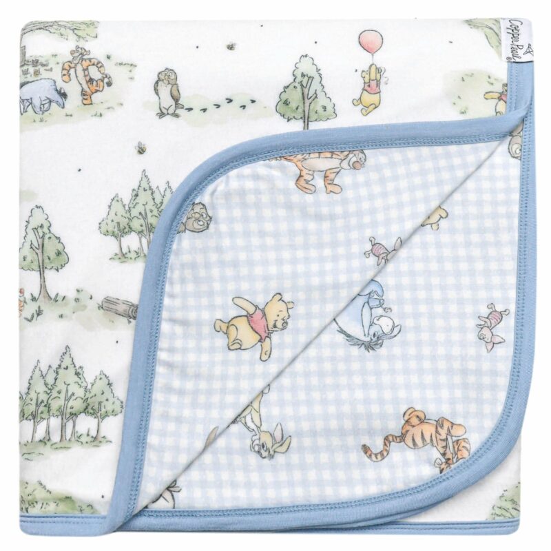 Copper Pearl Hundred Acre Wood 3-Layer Stretchy Quilt