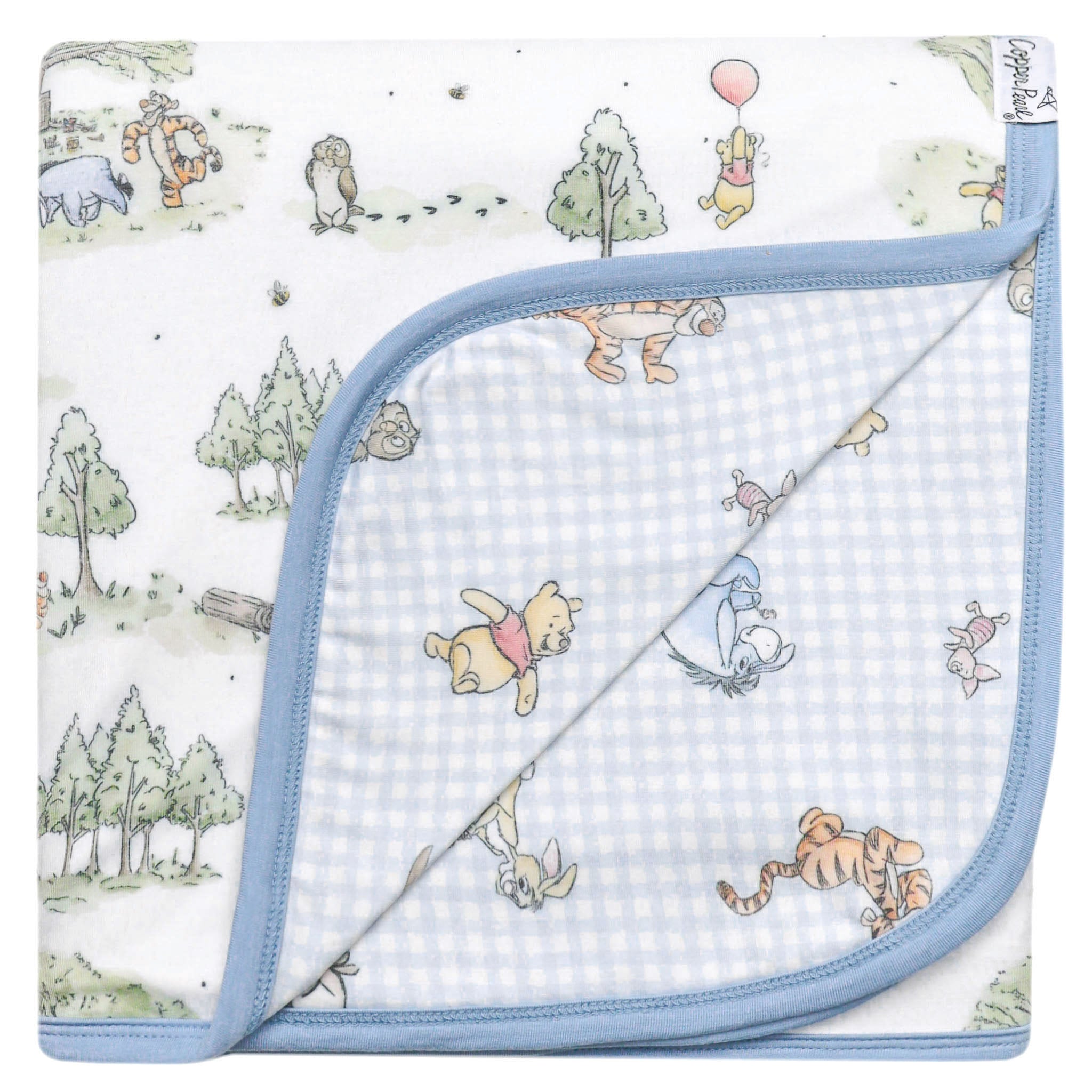 Copper Pearl Hundred Acre Wood 3-Layer Stretchy Quilt
