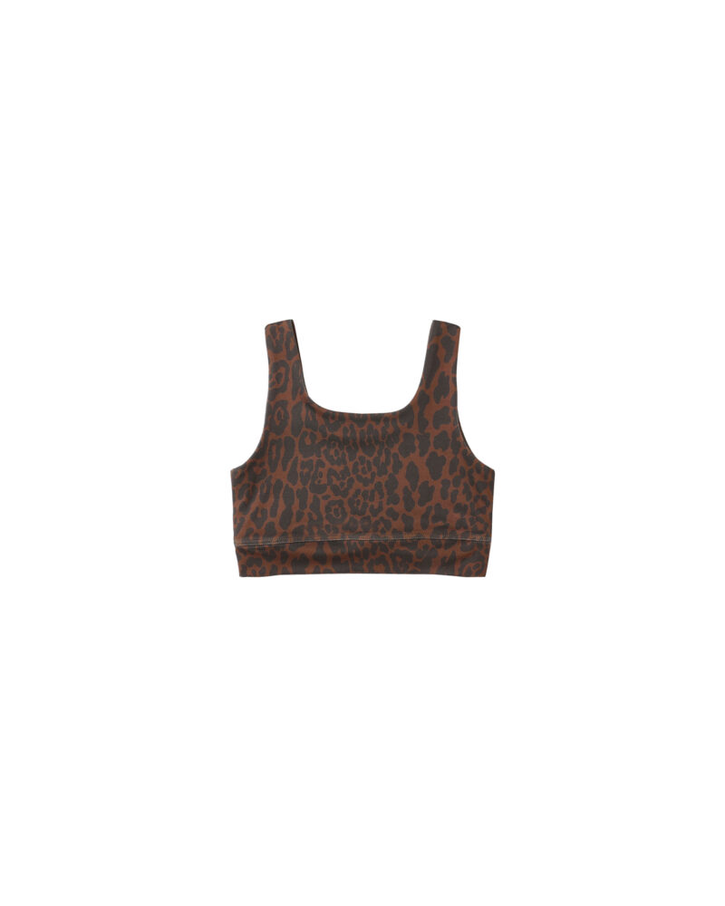 Swift Sports Bra In Leopard from Rylee & Cru