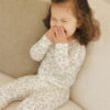 Bamboo Pajama Set In Woodland from Quincy Mae