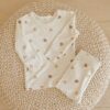 Quincy Mae Bamboo Pajama Set In Pumpkins