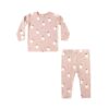 Quincy Mae Bamboo Pajama Set In Pink Ghosts Halloween