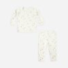 Bamboo Pajama Set In Trees from Quincy Mae