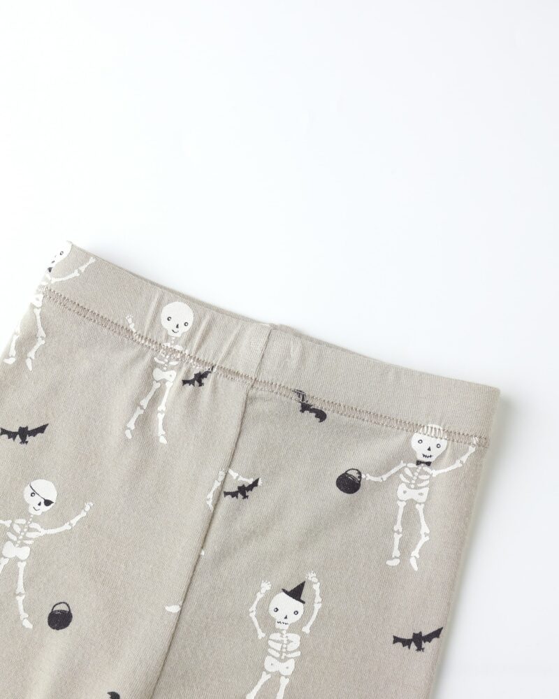 Bamboo Pajama Set In Skeletons available at Blossom