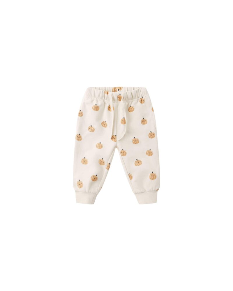 Relaxed Fleece Sweatpant In Smiley Pumpkins