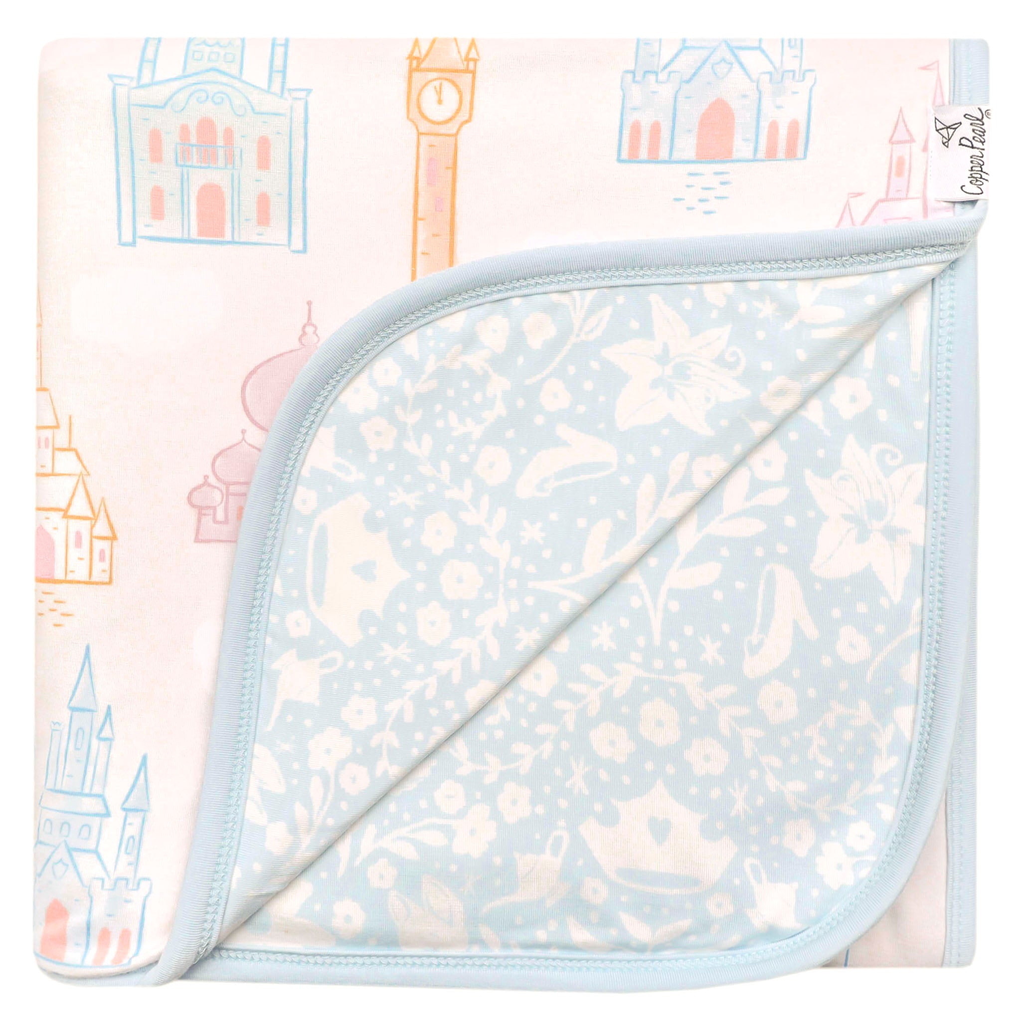 Copper Pearl Princess Palaces 3-Layer Stretchy Quilt