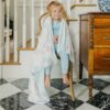 Princess Palaces 3-Layer Stretchy Quilt made by Copper Pearl