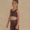 Rylee & Cru Swift Sports Bra In Leopard
