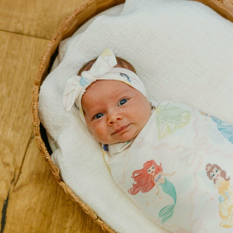 Disney Princess Knit Swaddle Blanket from Copper Pearl