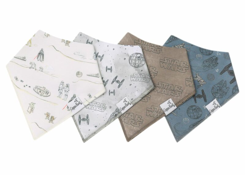 Copper Pearl Tatooine Bandana Bib Set 4-Pack