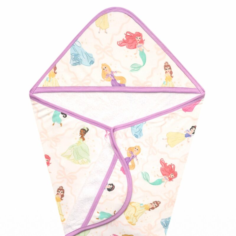Disney Princess Premium Knit Hooded Towel made by Copper Pearl
