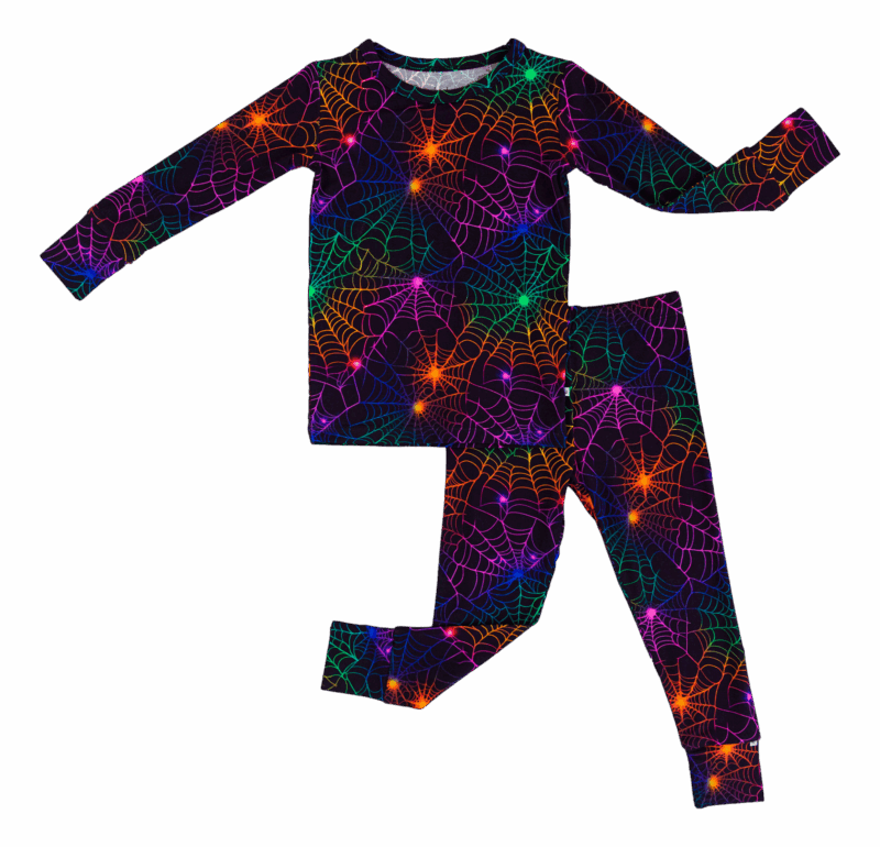 Neon Webs Bamboo Viscose Pajama Set