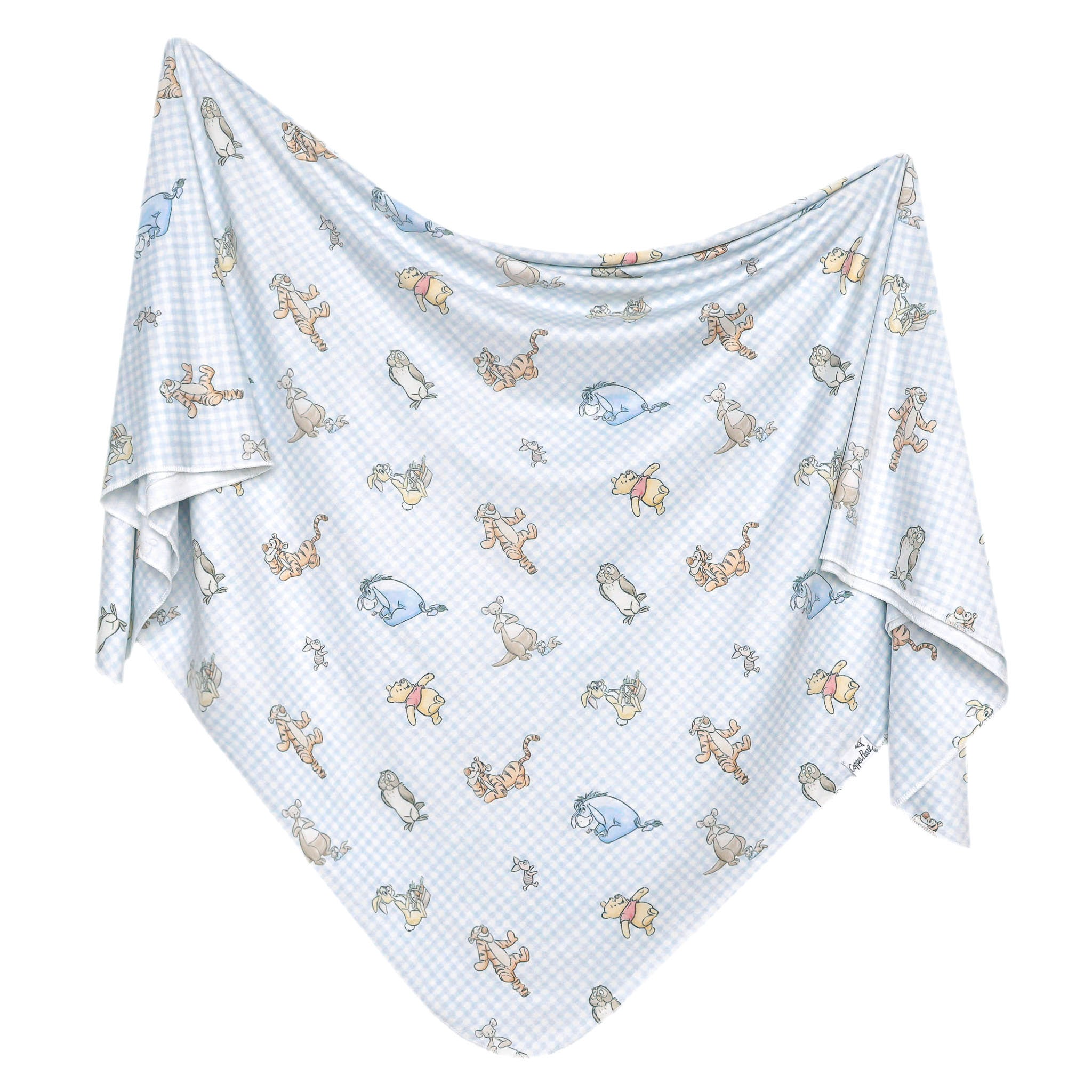 Copper Pearl Winnie the Pooh & Friends Knit Swaddle Blanket