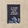 Kingdom of Threads Stars Who Listen Spiral Notebook