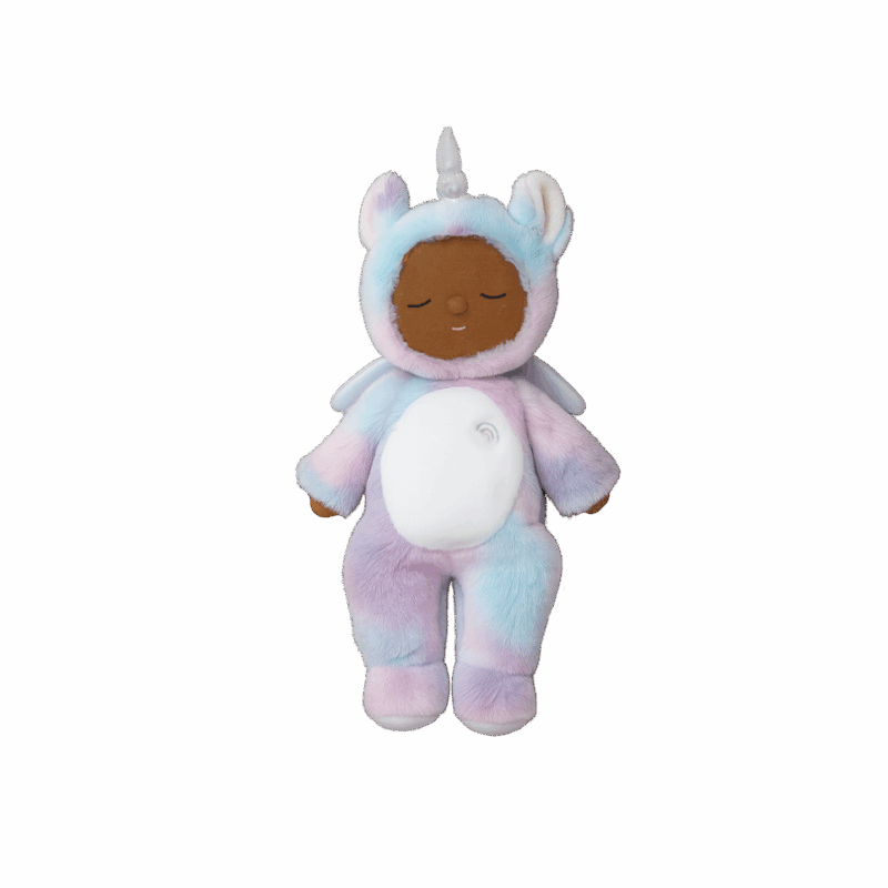 Olli Ella Cozy Dinkum Unicorn Stardust In Rainbow part of our Unicorns collection