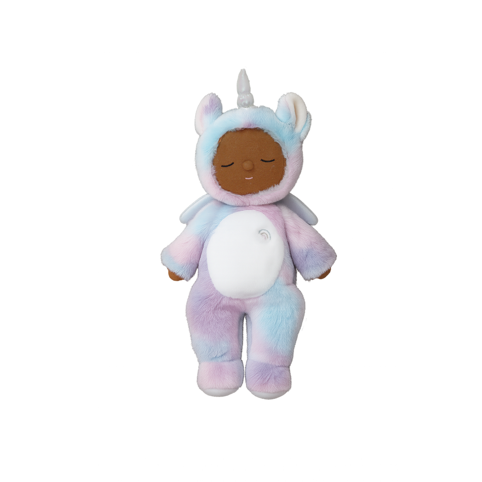 Olli Ella Cozy Dinkum Unicorn Stardust In Rainbow part of our Unicorns collection