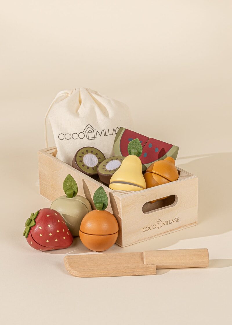 Coco Village Wooden Fruits Playset