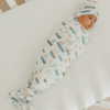 Copper Pearl Fischer Knit Swaddle Blanket