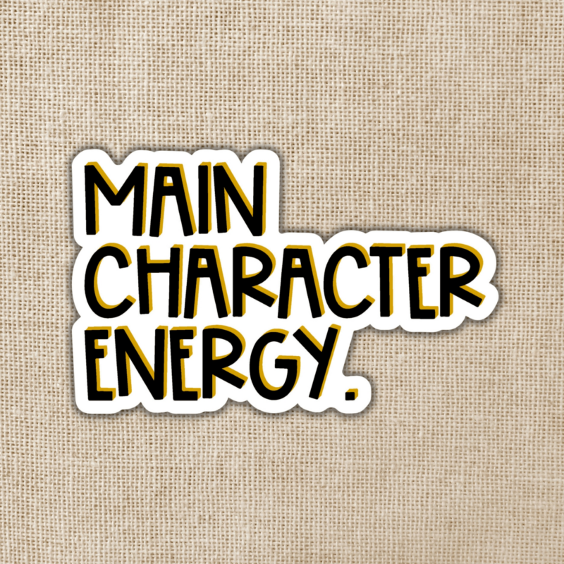 Kingdom of Threads Main Character Energy Sticker