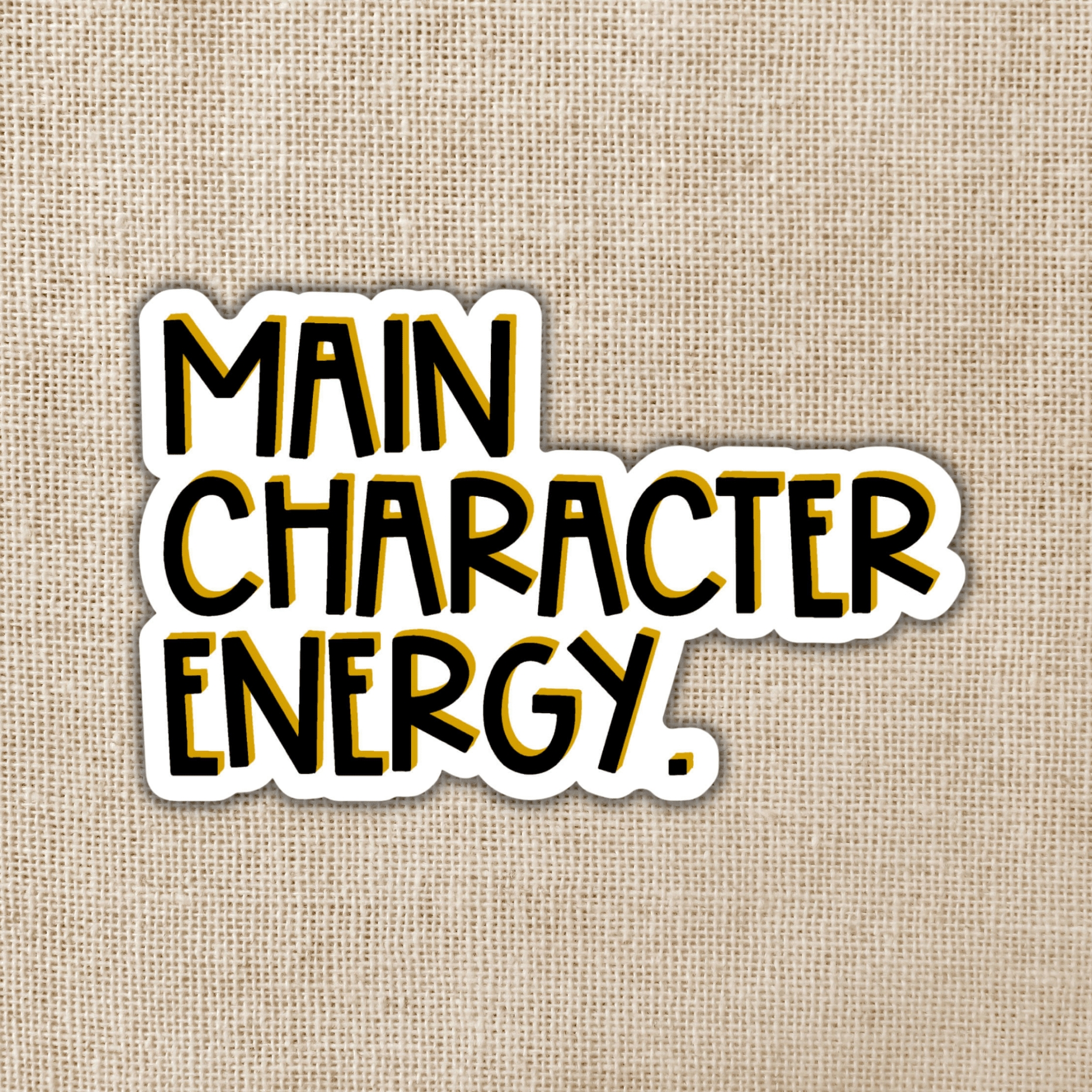 Kingdom of Threads Main Character Energy Sticker